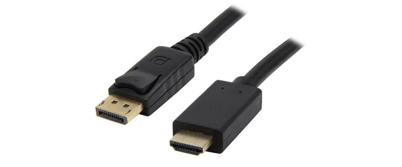 Perfekt Display Port to HDMI Cable - 1 Meter 4k 60Hz - كابل